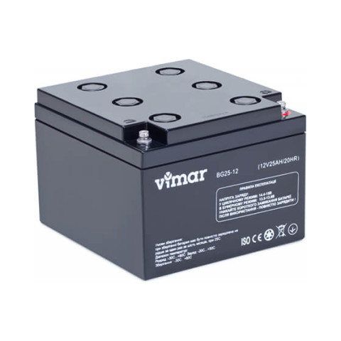 Аккумулятор гелевый VIMAR BG25-12 