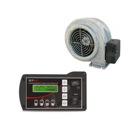 Tech ST81 + WPA120 Автоматика и вентилятор