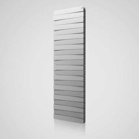 Биметаллический радиатор Royal Thermo Pianoforte Tower 22 Silver Satin (серый)
