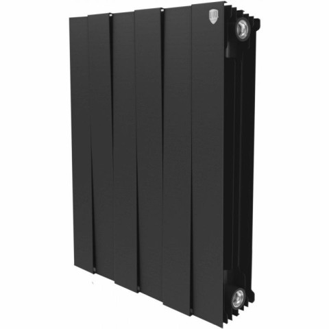 Радиатор биметаллический Royal Thermo Pianoforte 500 Noir Sable (черный)