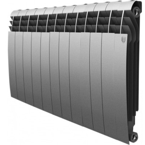 Радиатор биметаллический Royal Thermo Biliner Silver Satin (серый)