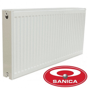 Стальной радиатор SANICA 22 тип 300x1800 (высота 300 мм, длина 1800 мм)